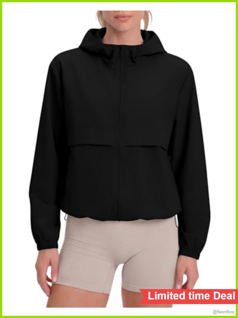 Lightweight Full Zip Athletic Workout Hoodie Long Sleeve Gym Running Jacket